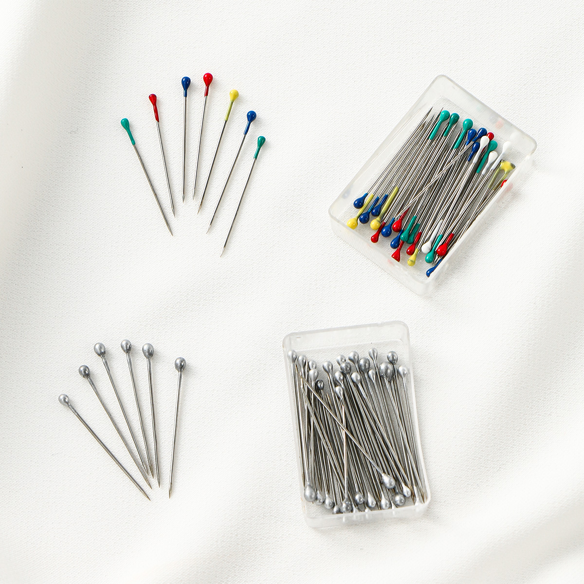 Embroidery Eyebrow - Colorful Positioning Pins for Clothing Scarf