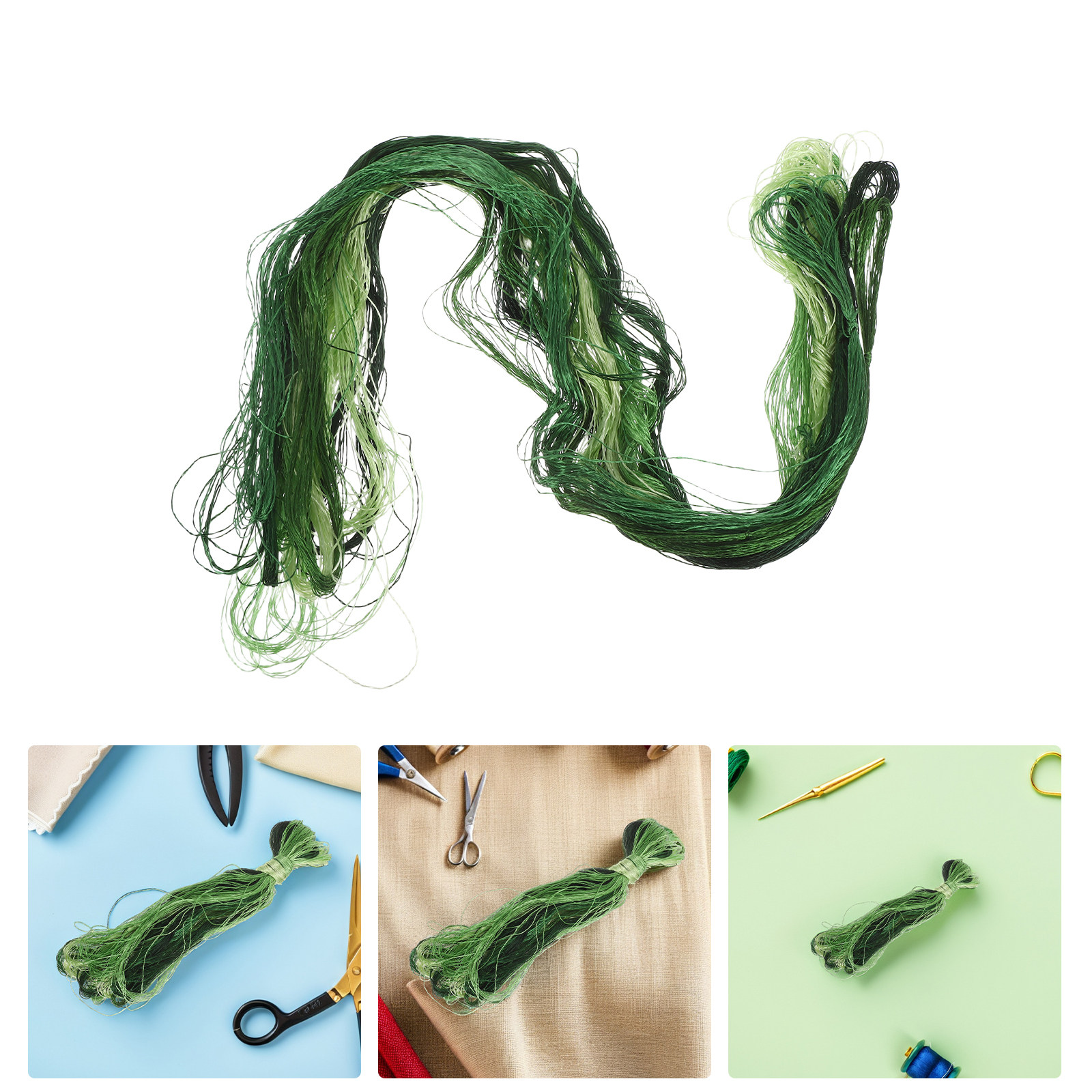 Embroidery Floss - 8Pcs Silk Embroidery Threads Premium Lustrous