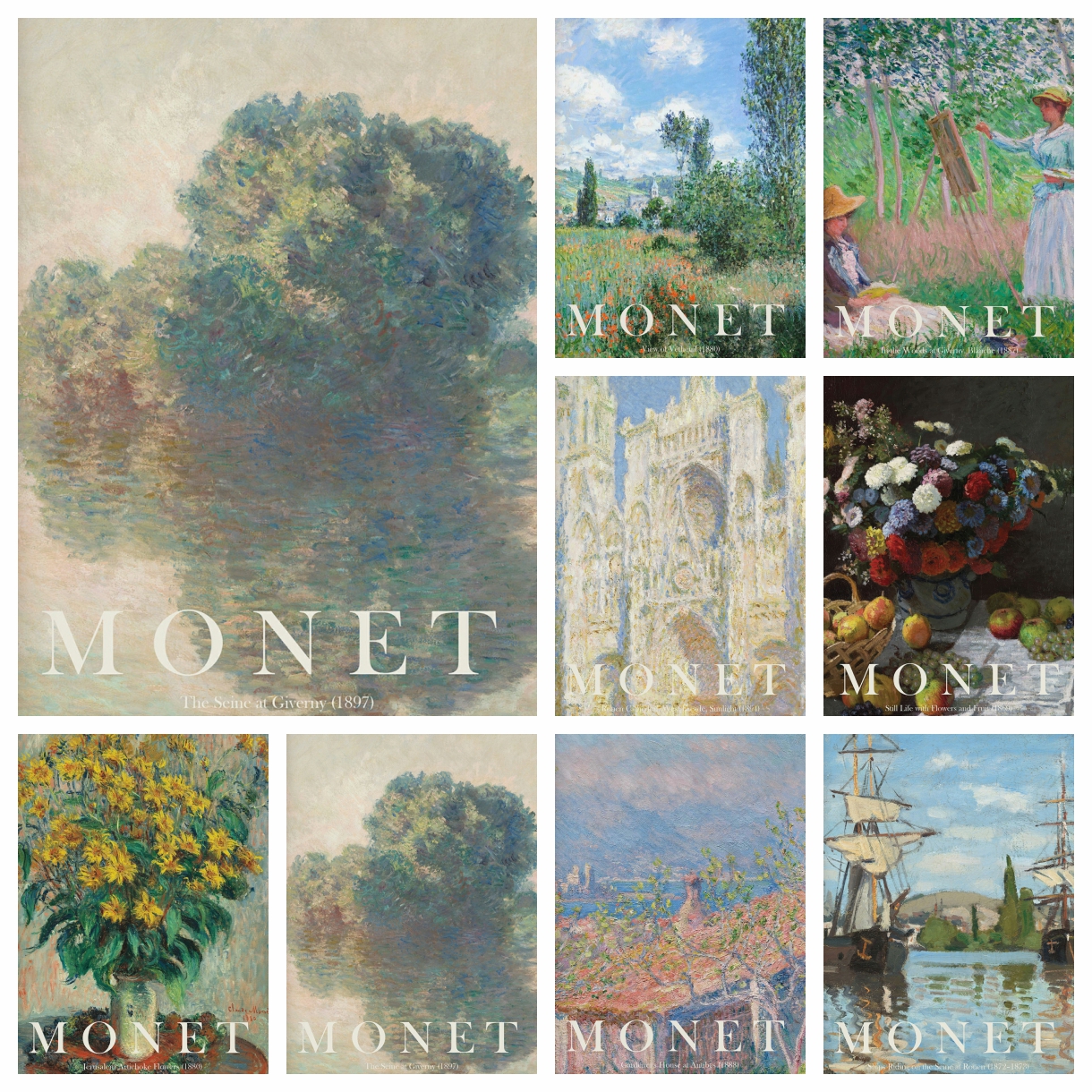 Embroidery Artist - DIY Diamond Art Painting Kit Claude