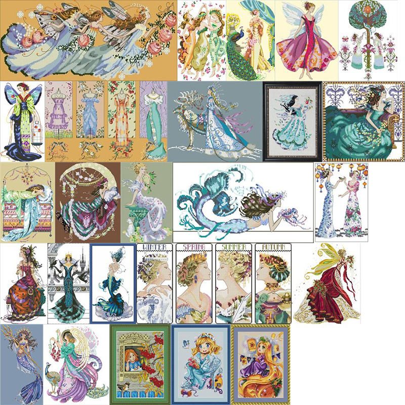 Embroidery Design Love - Cross Stitch Kit for DIY Needlework,