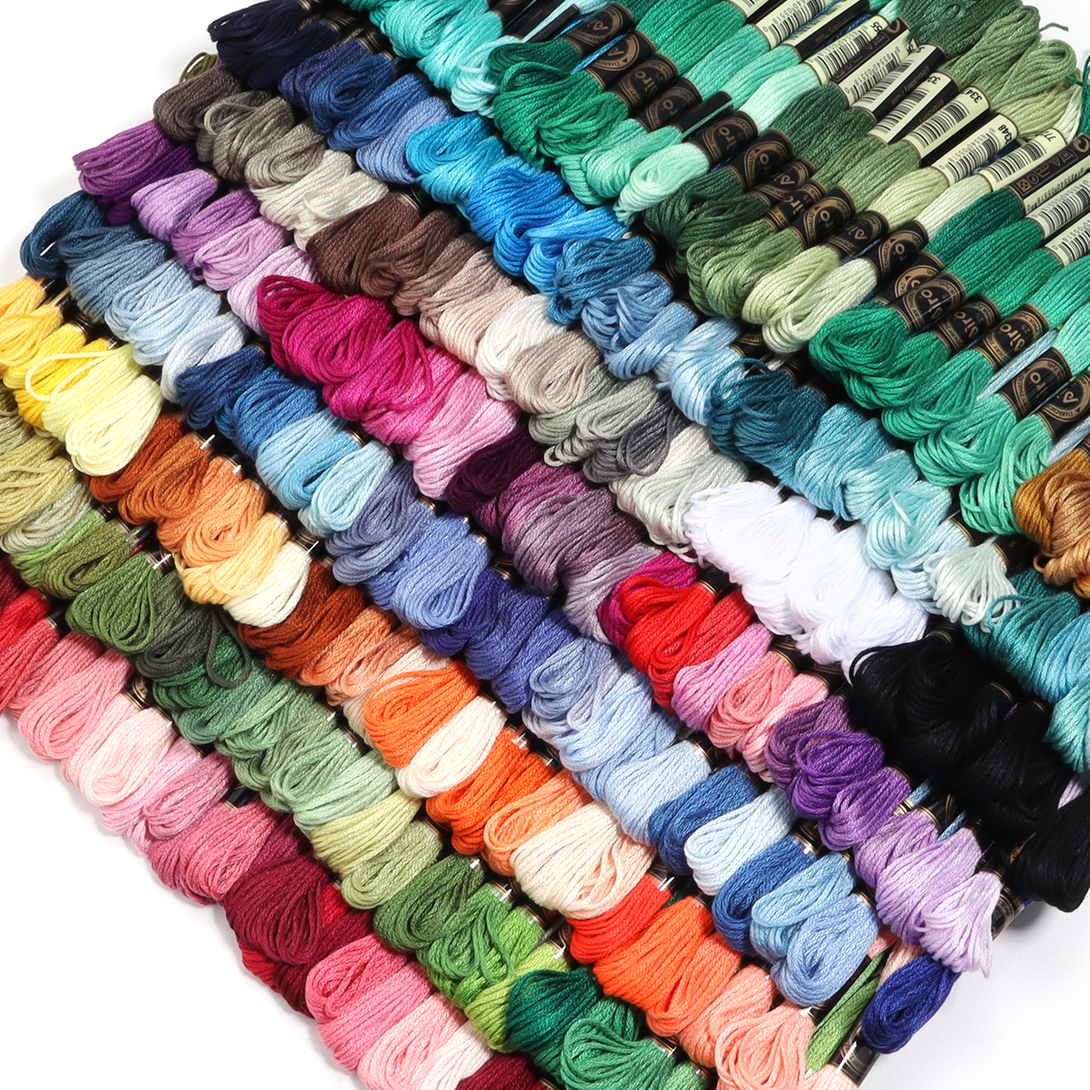 Embroidery Floss - 6Pcs/Lot Multicolor Polyester Embroidery Thread Cross