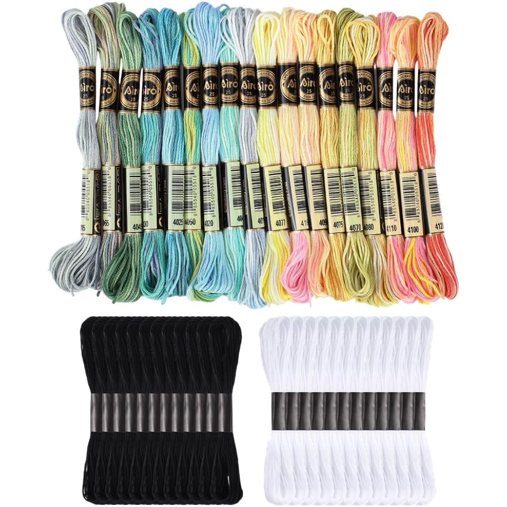 Embroidery Floss - 42 Skeins Polyester Embroidery Floss Stitch