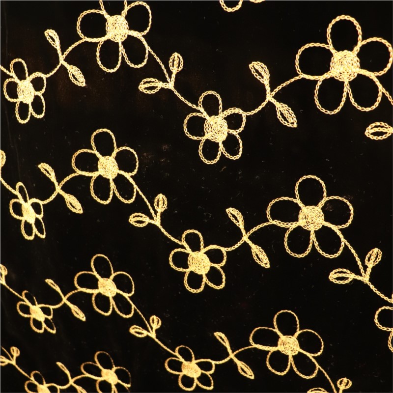 The fabric of sleeping dress e – обзор и цена Velvet Fabric Embroidery