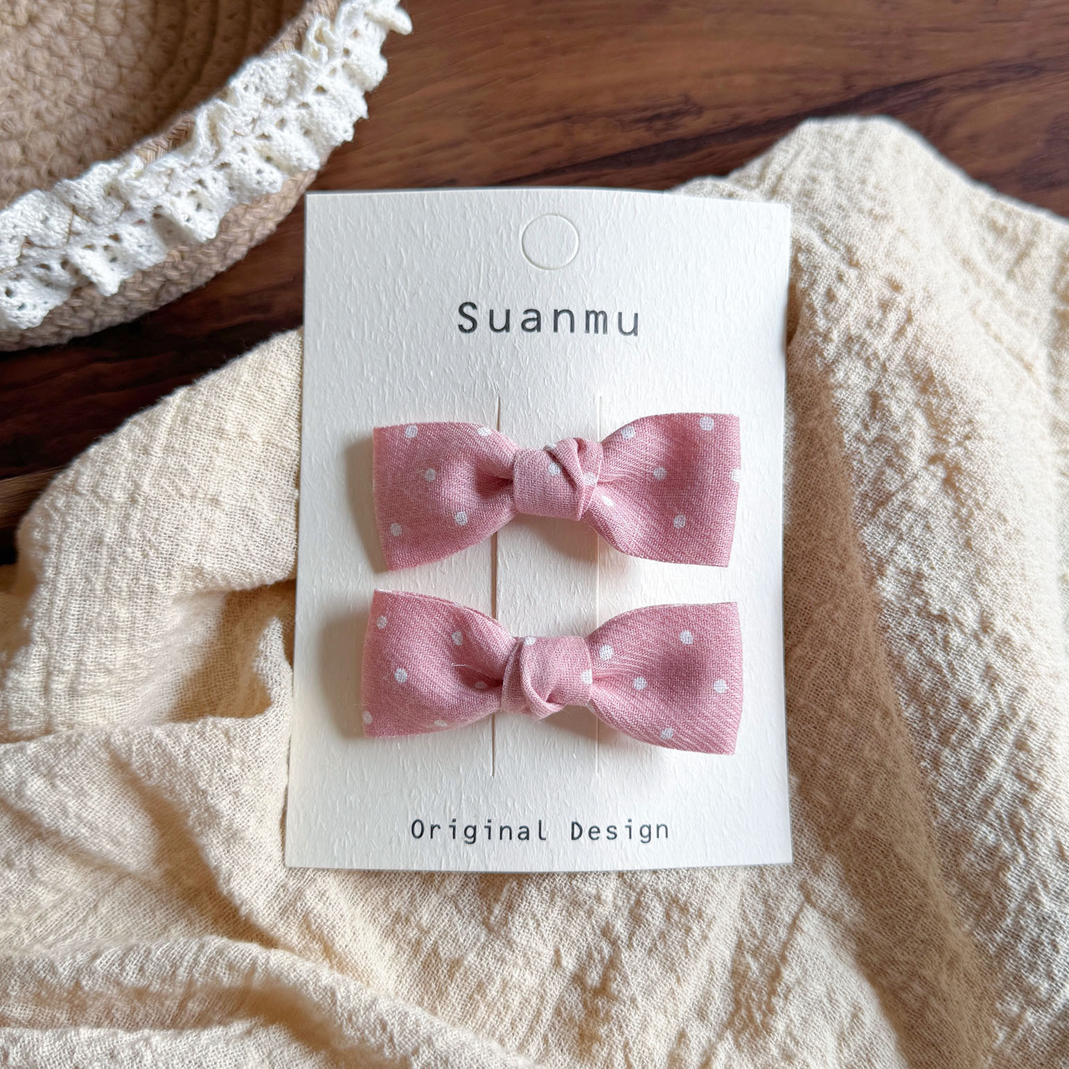 2pc Pink Embroidery Bow Baby H – обзор и цена Embroidery Organza