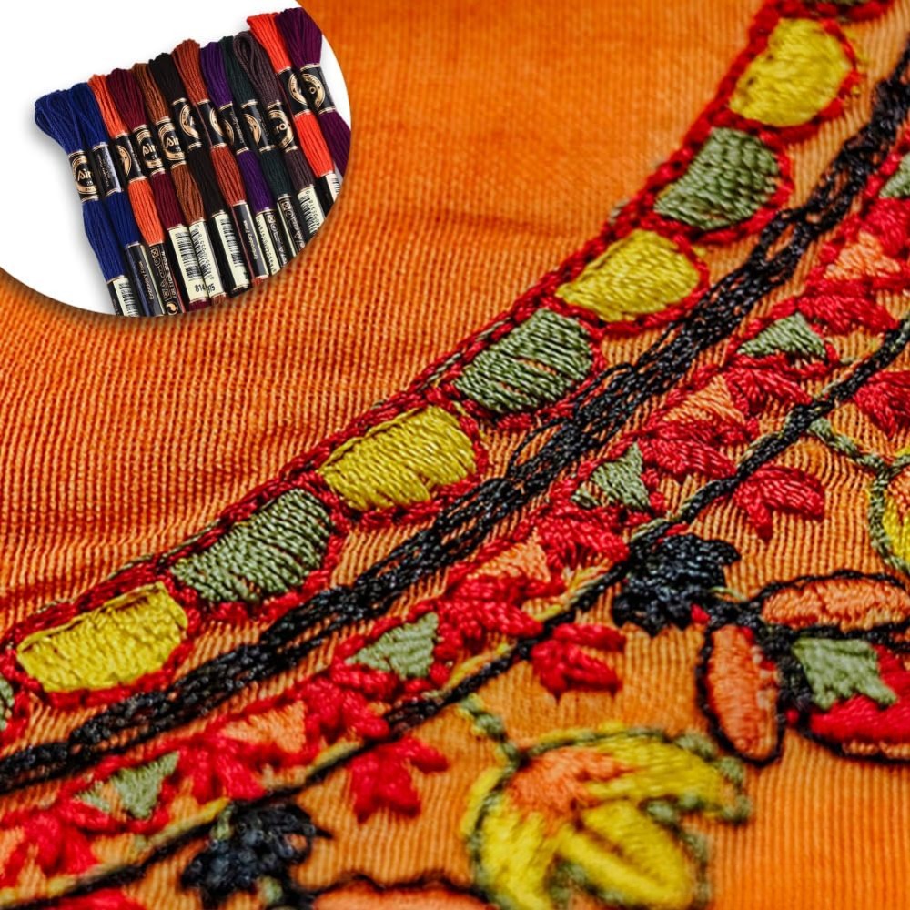 12 Skeins 6 Strands Hand Varie – обзор и цена Embroidery Bracelet
