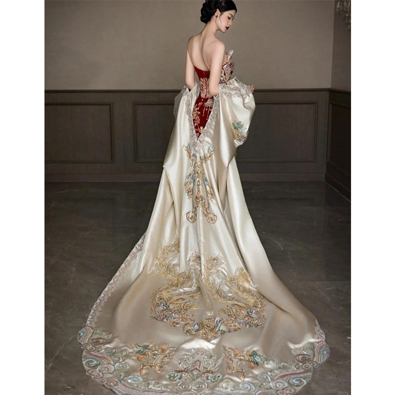 Xiuhe Clothing 2026 New Tube T – обзор и цена Embroidery In Indonesia