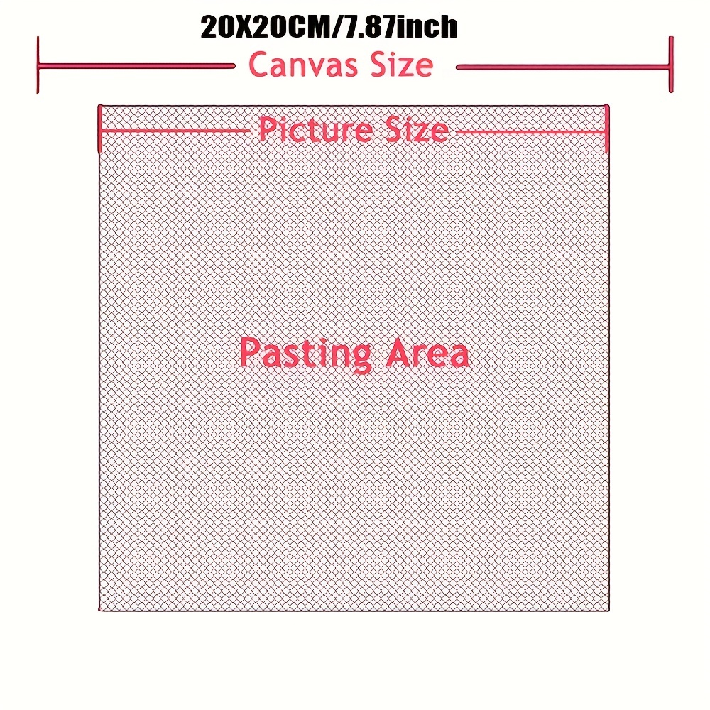 1pc Blank Canvas 5D Round Diam – обзор и цена Embroidery Kit Starter
