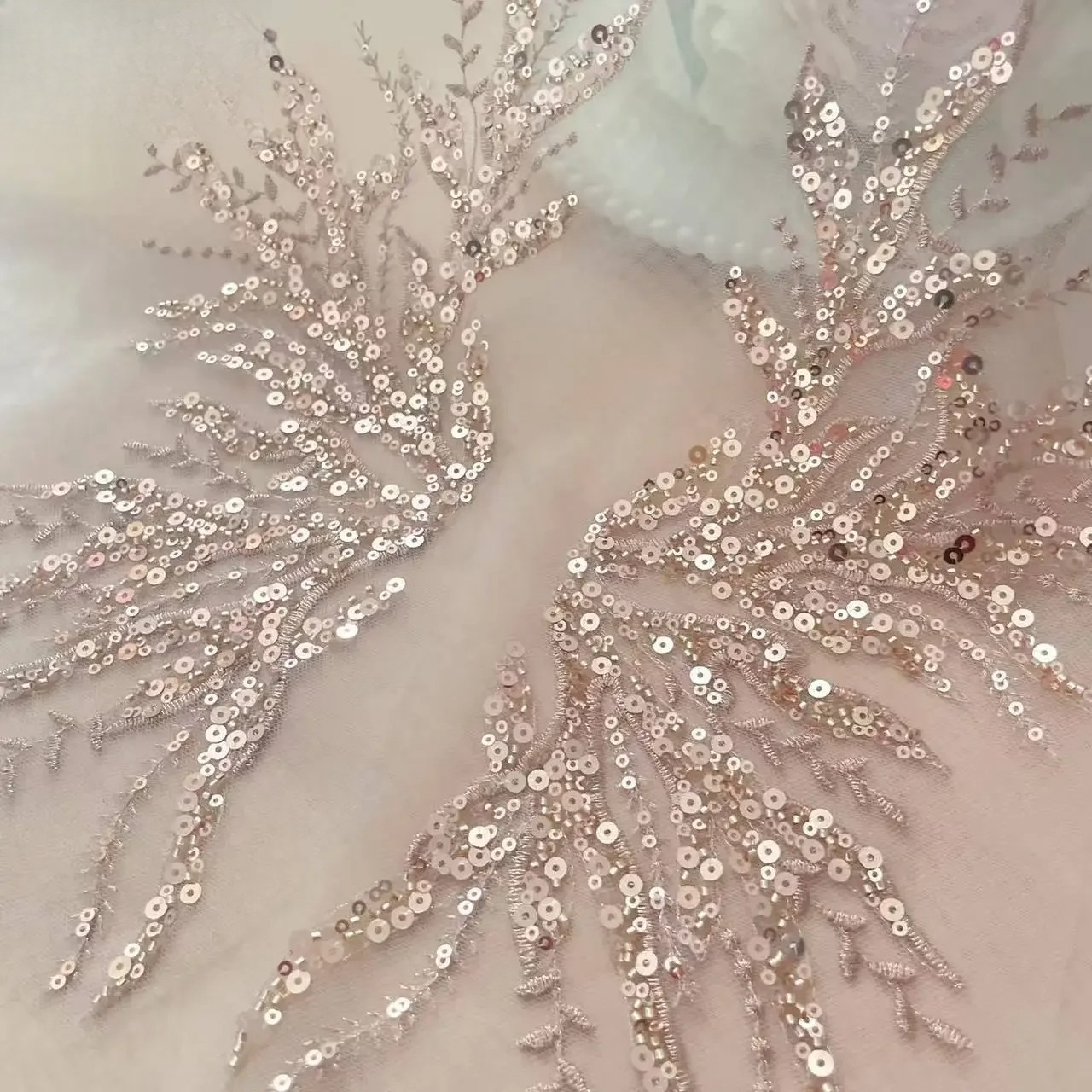 5Pair-2Pair.Rose Gold Sequin T – обзор и цена Embroidery Roses