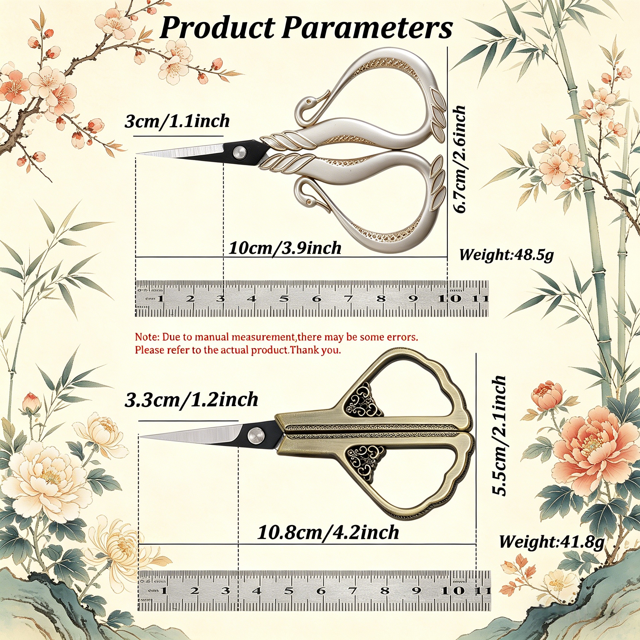 1/2PCS，Professional Tailor Sci – обзор и цена Embroidery Scissors Small