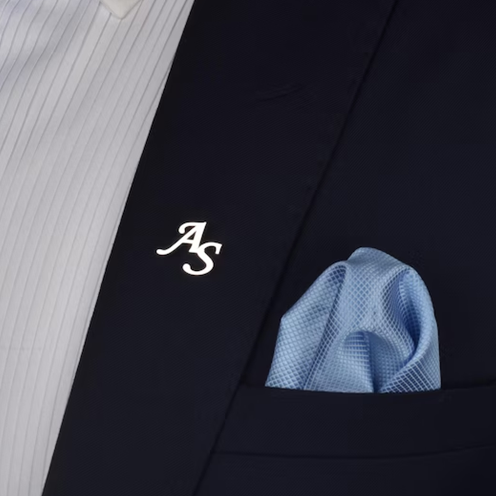 Custom Initials Brooch for Men – обзор и цена Embroidery Initials
