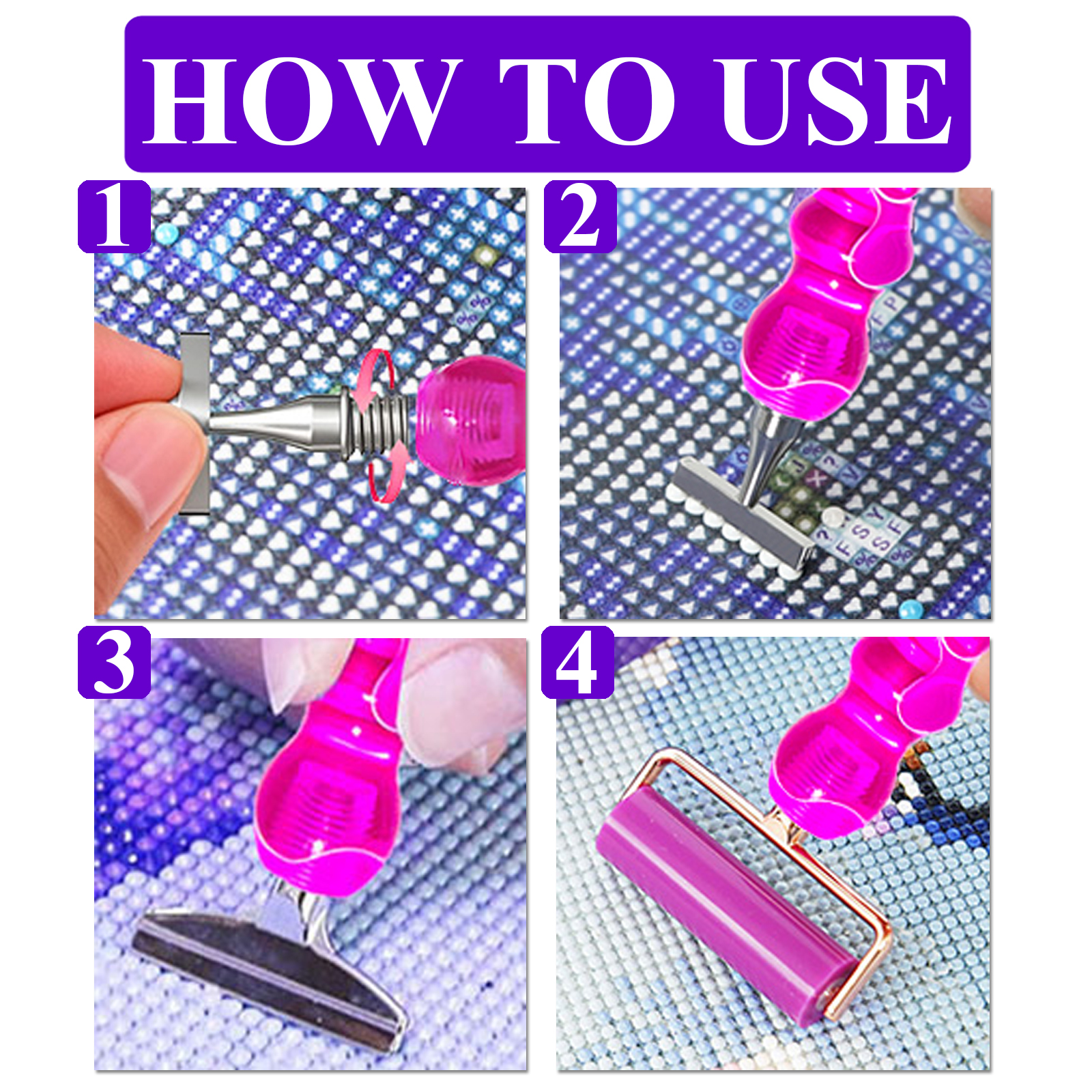 5D DIY Resin Diamond Painting  – обзор и цена Embroidery Kit Starter
