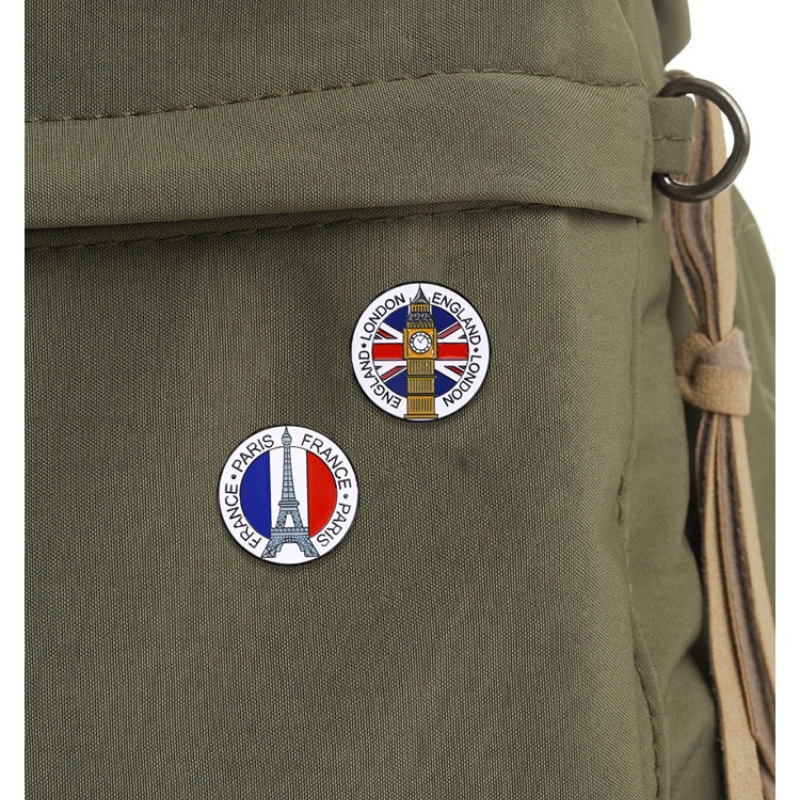 Creative Europe Travel Brooch  – обзор и цена Embroidery Initials