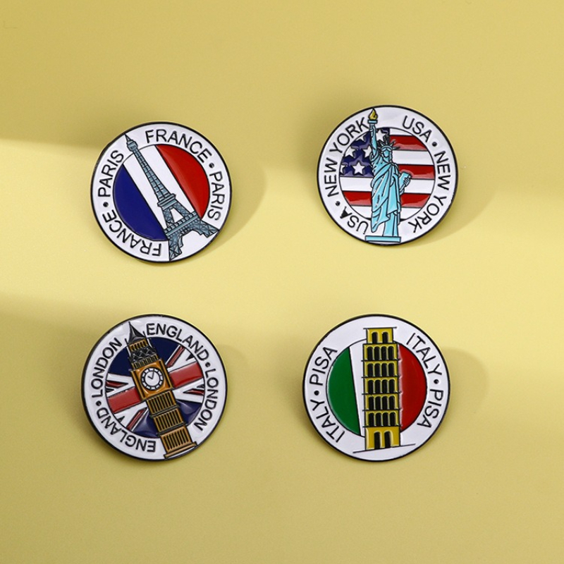 Creative Europe Travel Brooch  – обзор и цена Embroidery Initials