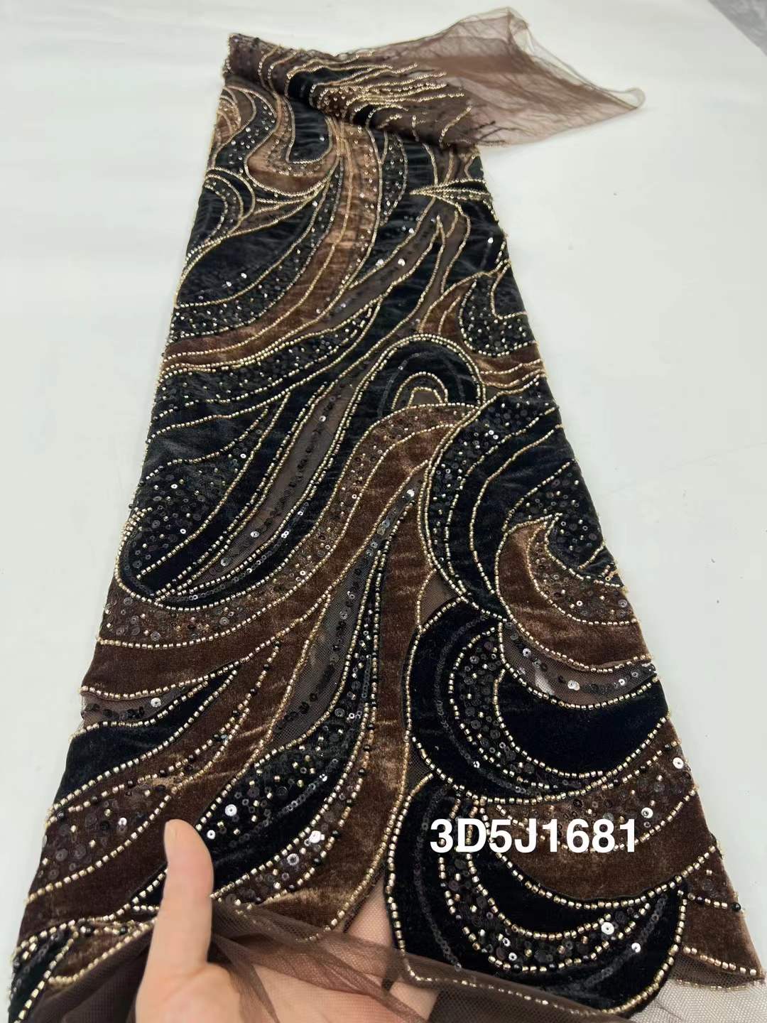 African Beads Velvet Lace Fabr – обзор и цена Velvet Fabric Embroidery