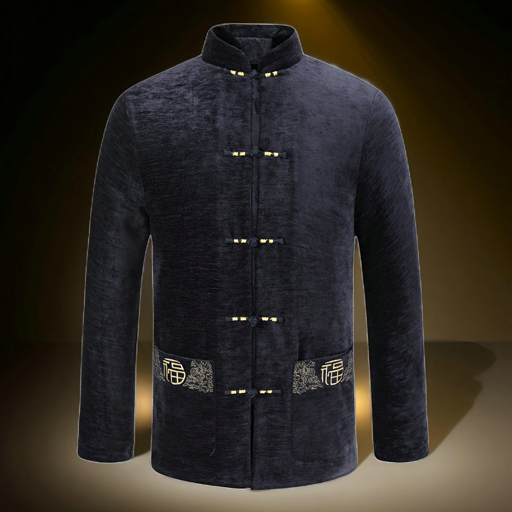 Men Velvet Fleece Lined Jacket – обзор и цена Embroidery Online Designs