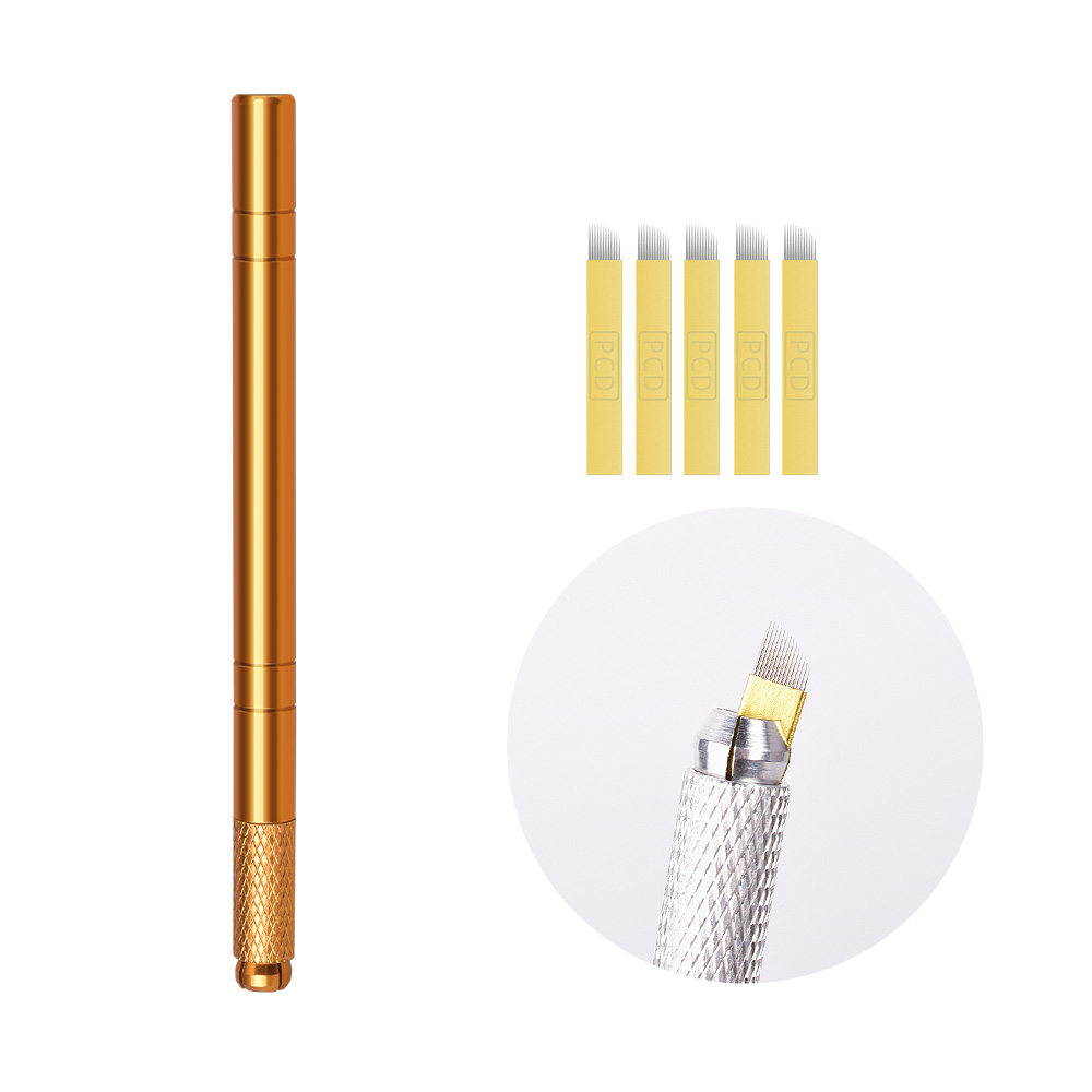 Golden Tebori 3D Tattoo Pen +  – обзор и цена Embroidery Eyebrow