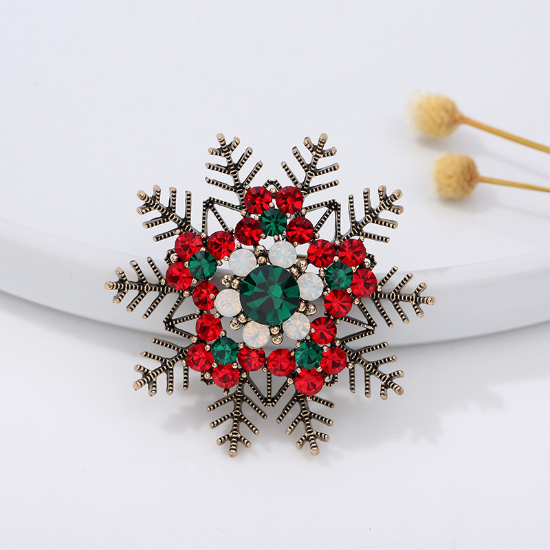 Christmas series jewelry brooc – обзор и цена Embroidery Eyebrow