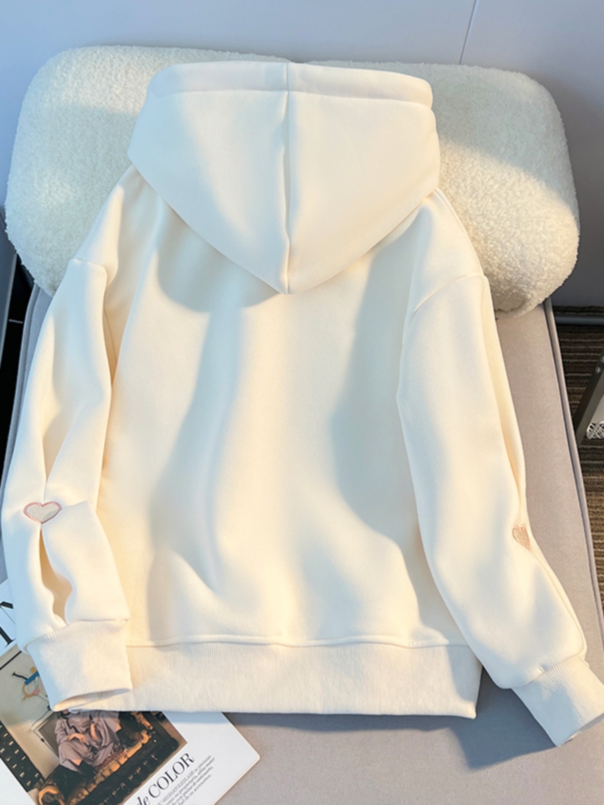Thickened Hoodie Sweatshirt Gi – обзор и цена Embroidery Design Love