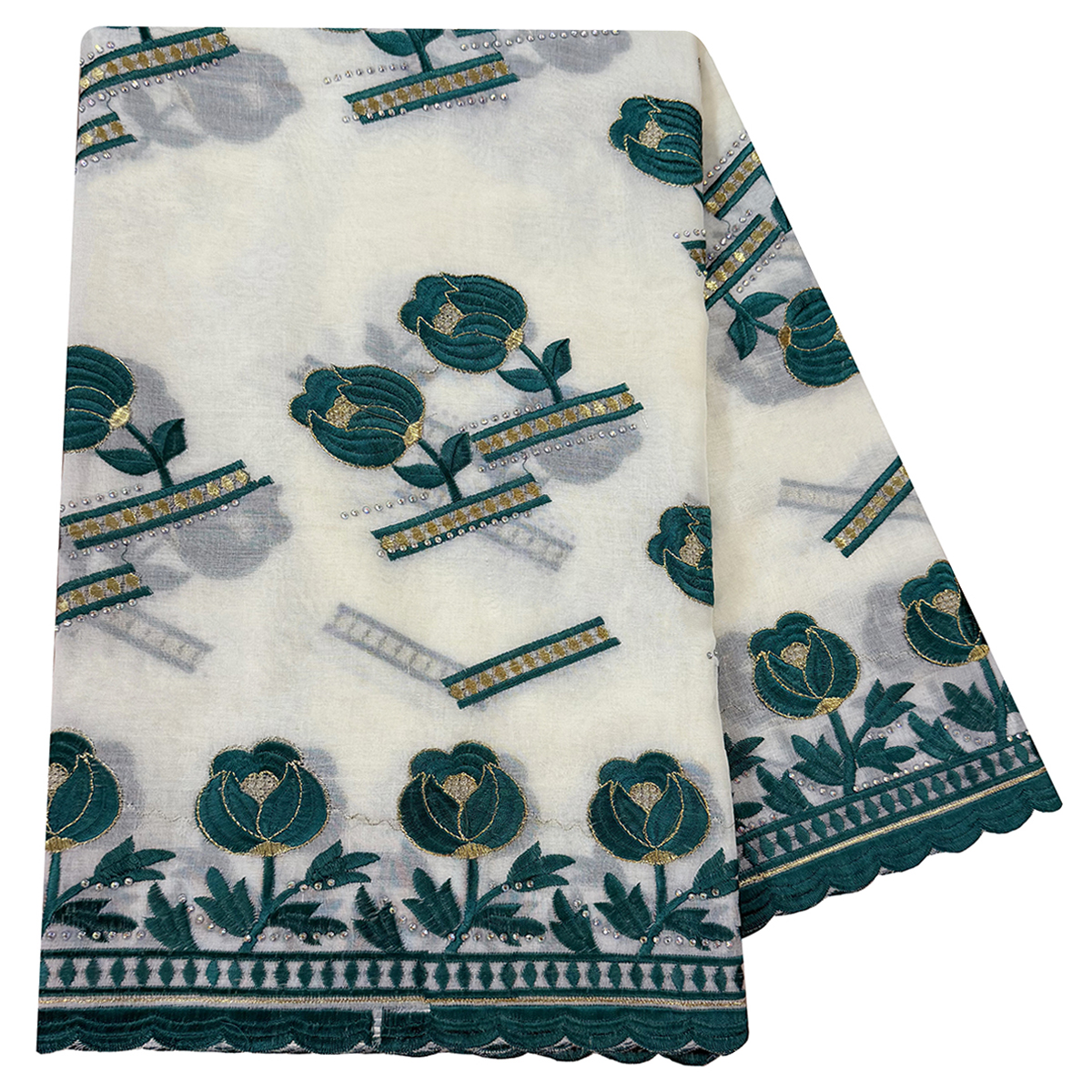 100% Cotton Fabric Rayon Cotto – обзор и цена Embroidery Pashmina