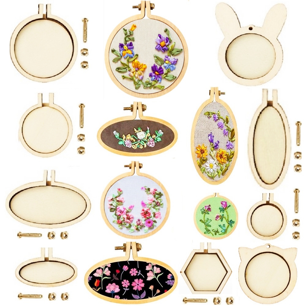 10PCS Mini Embroidery Hoop Woo – обзор и цена Embroidery Ring