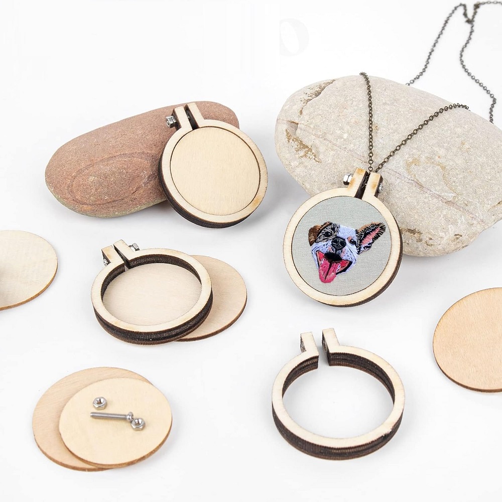 10PCS Mini Embroidery Hoop Woo – обзор и цена Embroidery Ring