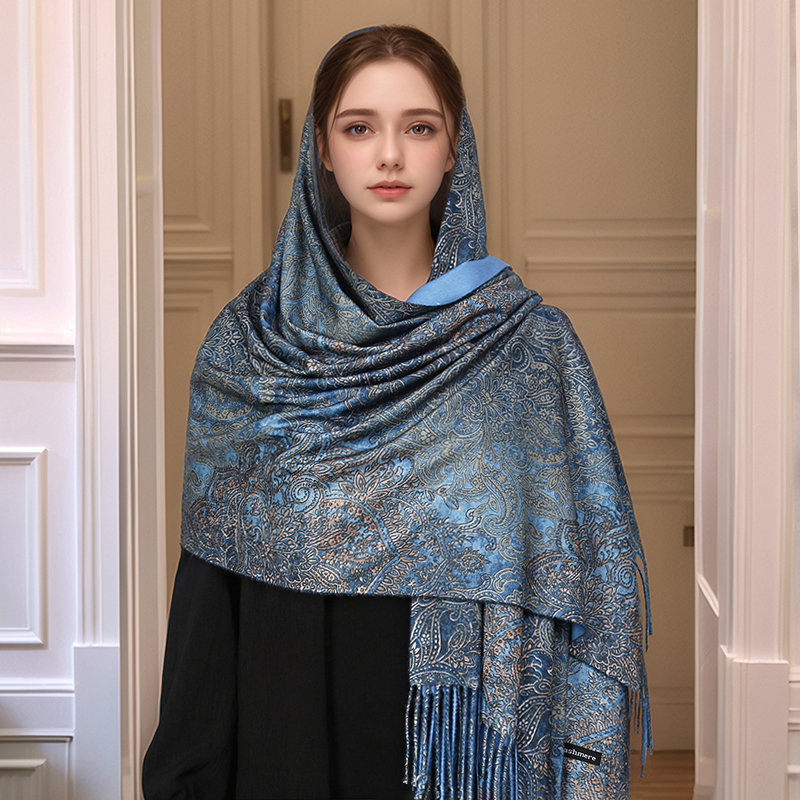 Luxury Paisley Pashmina Shawl  – обзор и цена Embroidery Pashmina