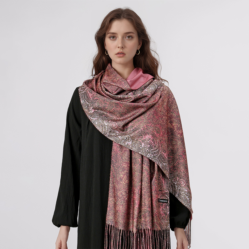 Luxury Paisley Pashmina Shawl  – обзор и цена Embroidery Pashmina