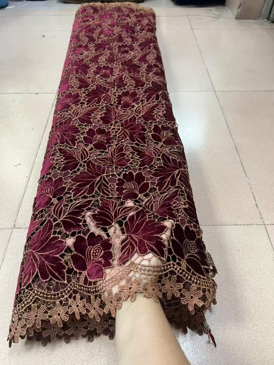 African Velvet Lace Fabric 5 Y – обзор и цена Velvet Fabric Embroidery