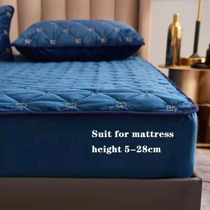 Embroidery Mattress Cover Thic – обзор и цена Embroidery Quilt Cover