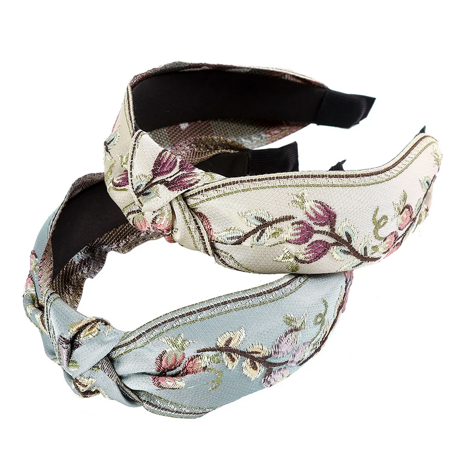 New Retro Knotted Headband For – обзор и цена Embroidery Ring