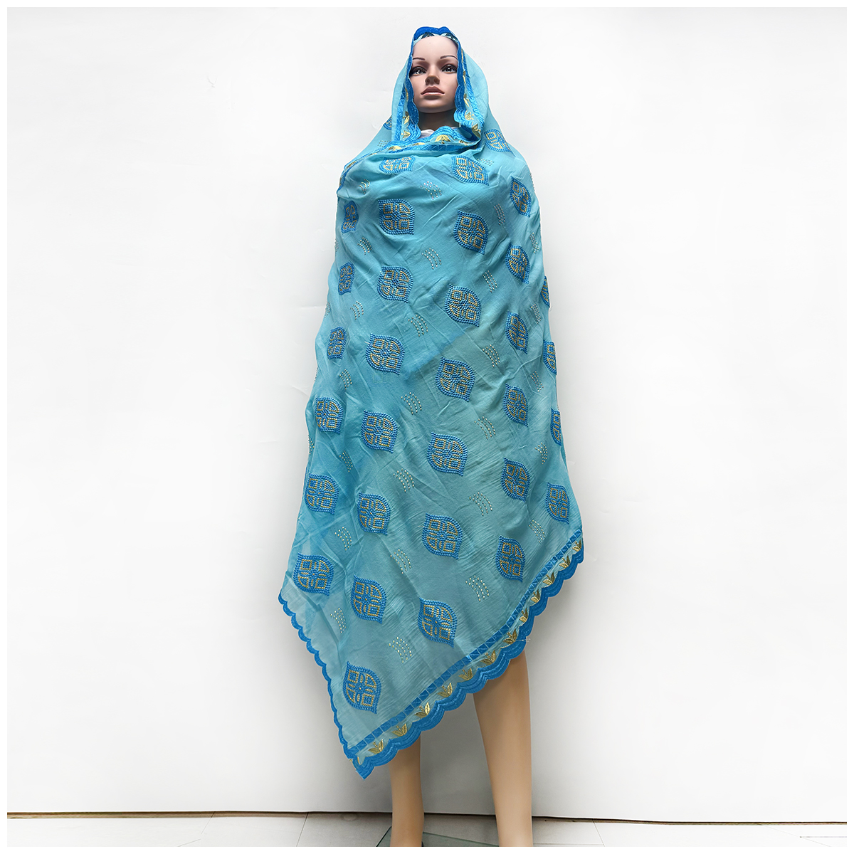 New Small Flower Embroidered S – обзор и цена Embroidery Pashmina