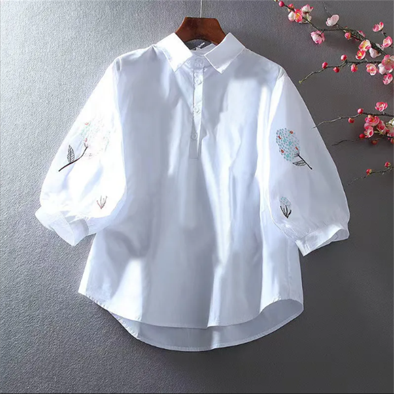 Embroidered Blouses Women's Sh – обзор и цена Embroidery Artist