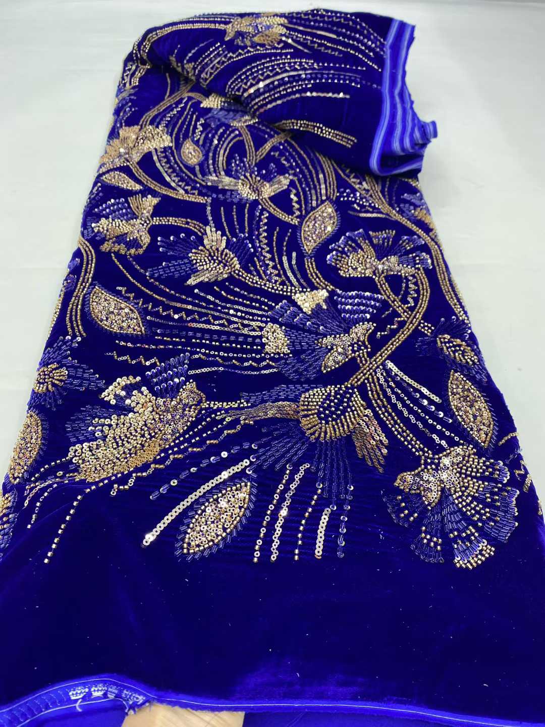 Luxury African Velvet Lace Fab – обзор и цена Velvet Fabric Embroidery