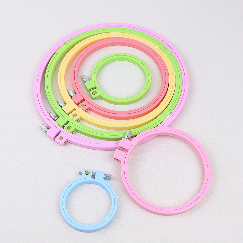 1/7pcs 7-25cm Plastic Embroide – обзор и цена Embroidery Ring