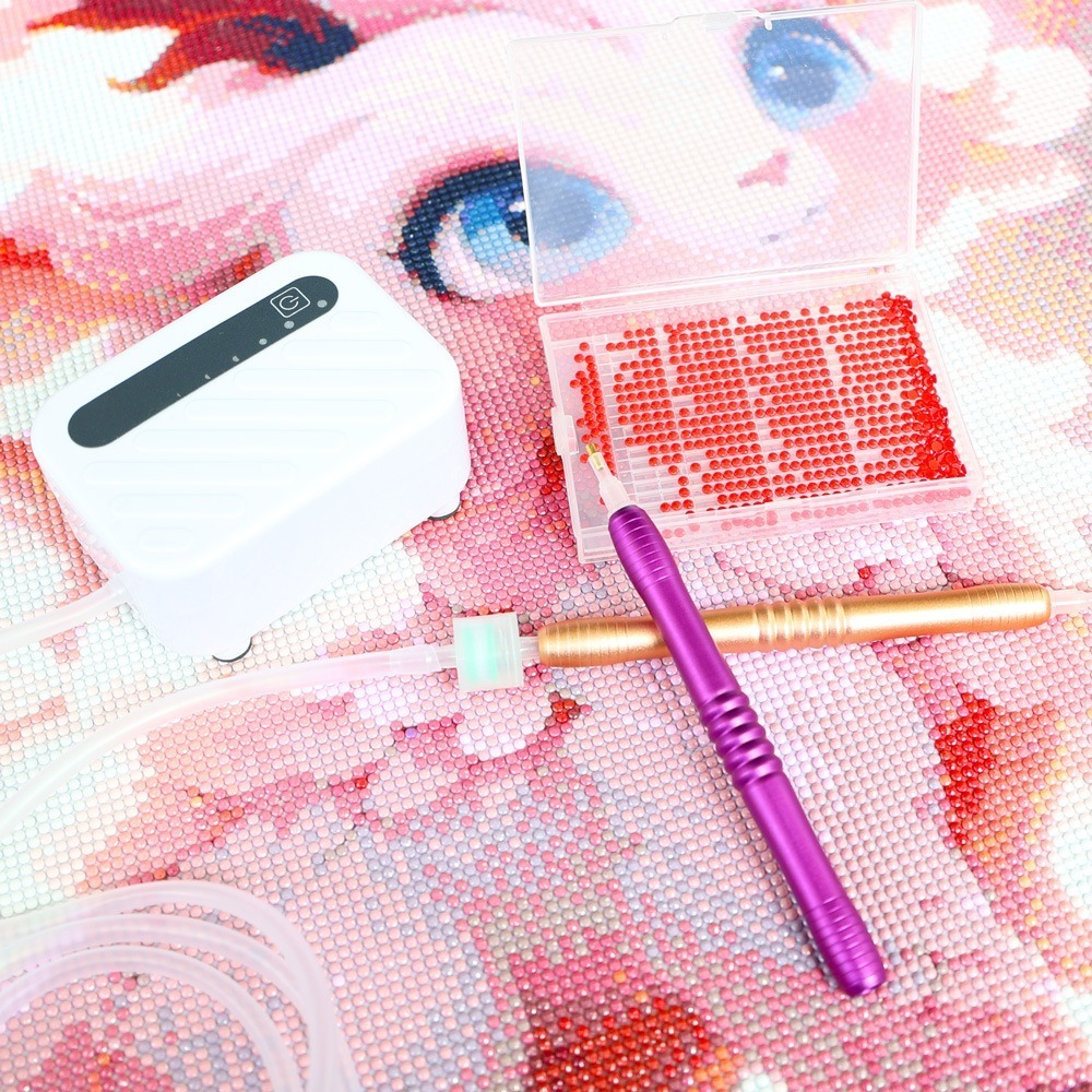 DIY Craft Vacuum Diamond Paint – обзор и цена Embroidery Kit Starter