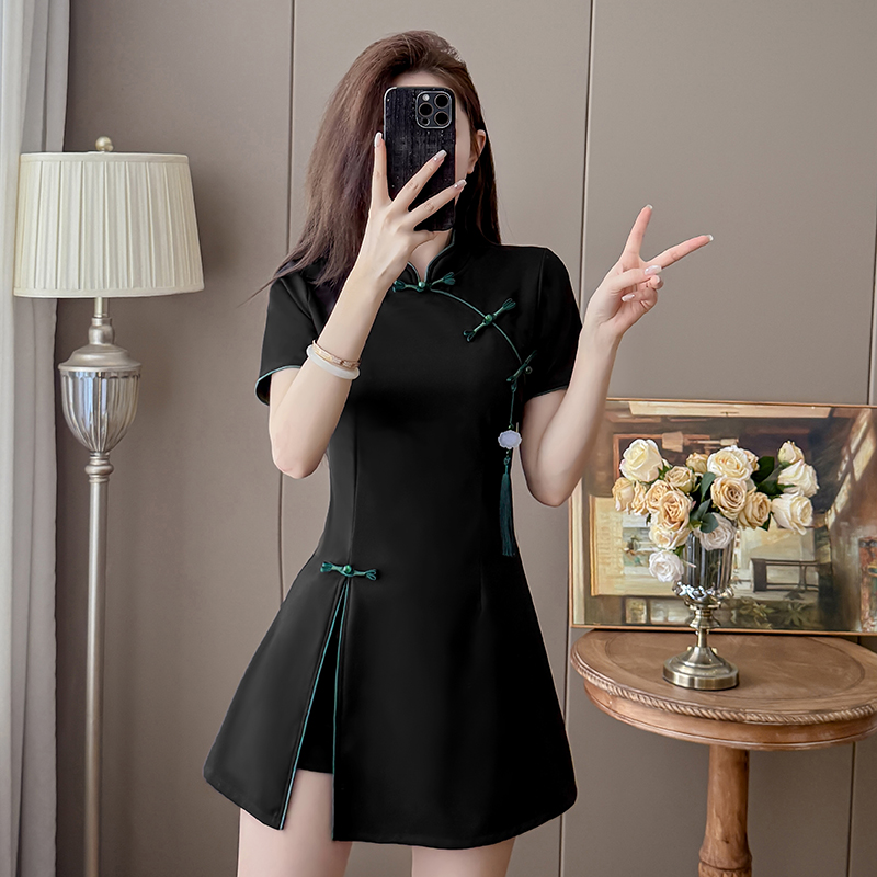 2026 New Chinese Style Black T – обзор и цена Embroidery Red