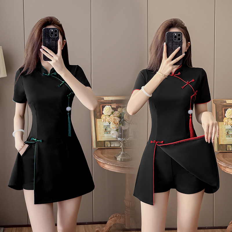 2026 New Chinese Style Black T – обзор и цена Embroidery Red