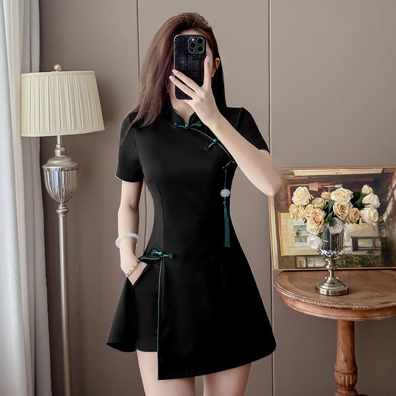 2026 New Chinese Style Black T – обзор и цена Embroidery Red
