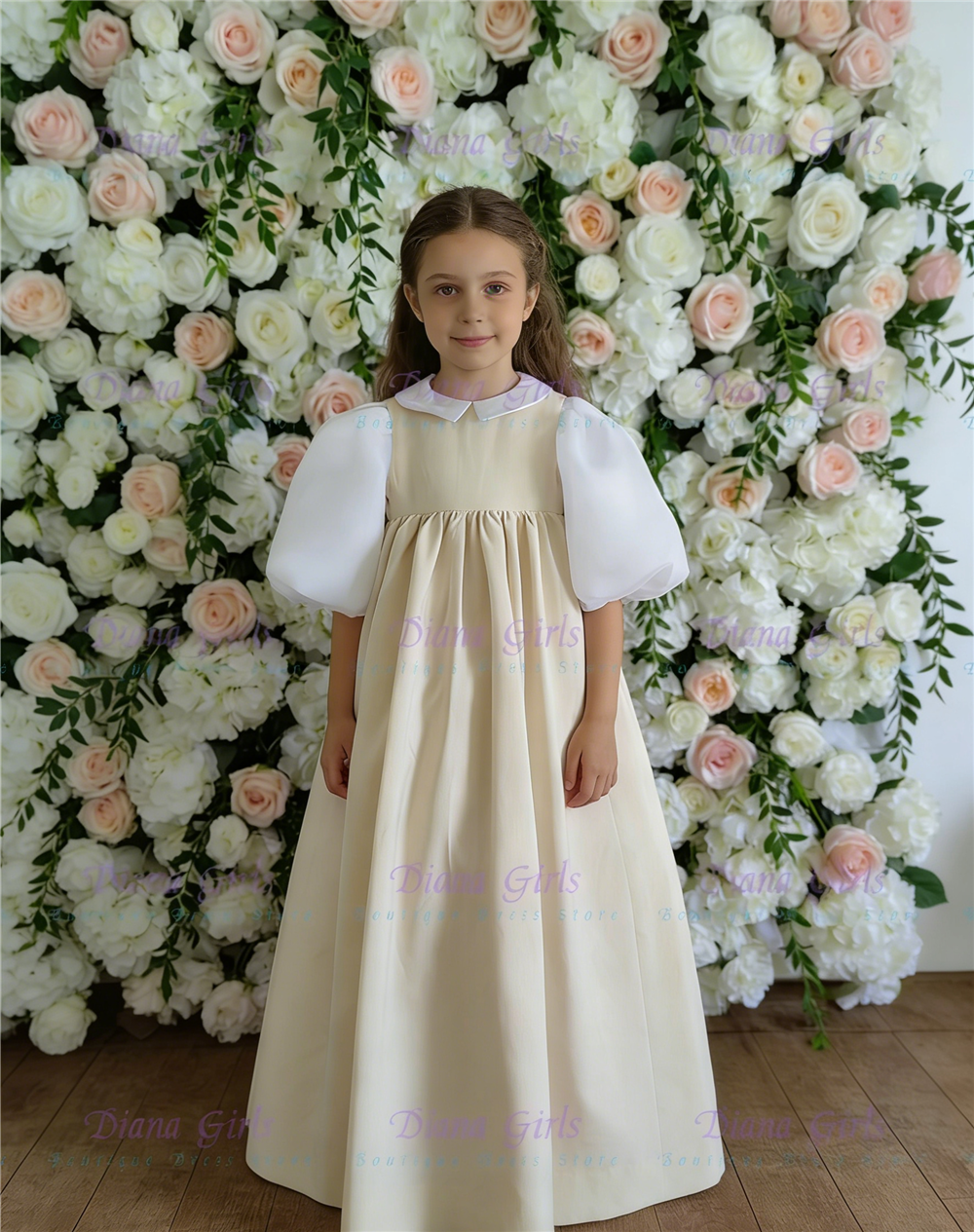 Quality Lovely Flower Girl Dre – обзор и цена Embroidery Design Love