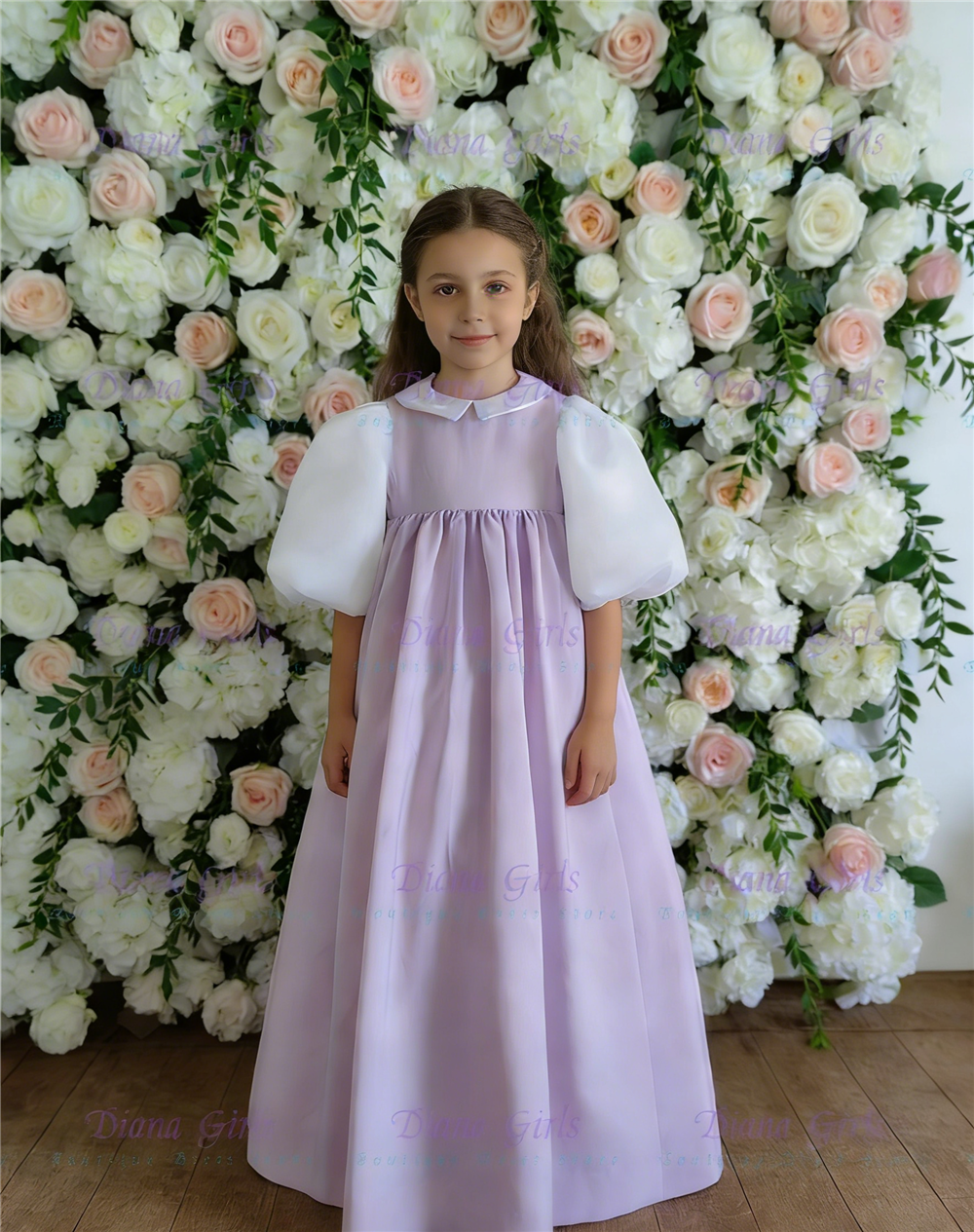 Quality Lovely Flower Girl Dre – обзор и цена Embroidery Design Love