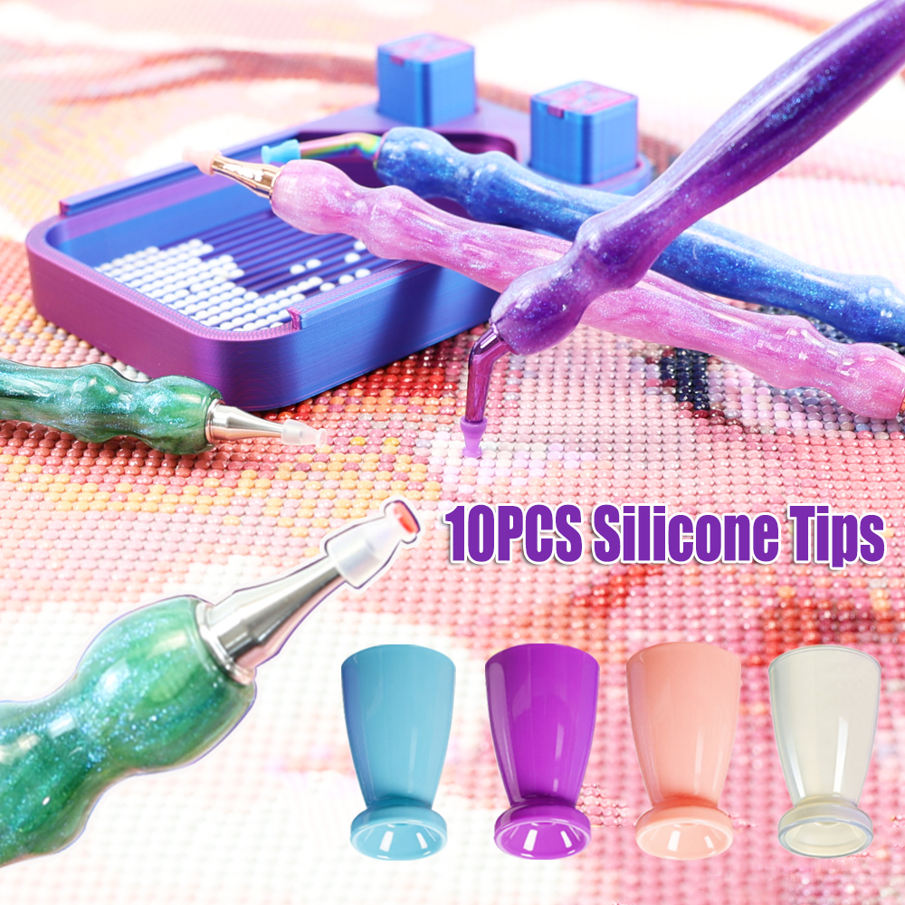 10PCS Mini Silicone Tips For D – обзор и цена Embroidery Kit Starter