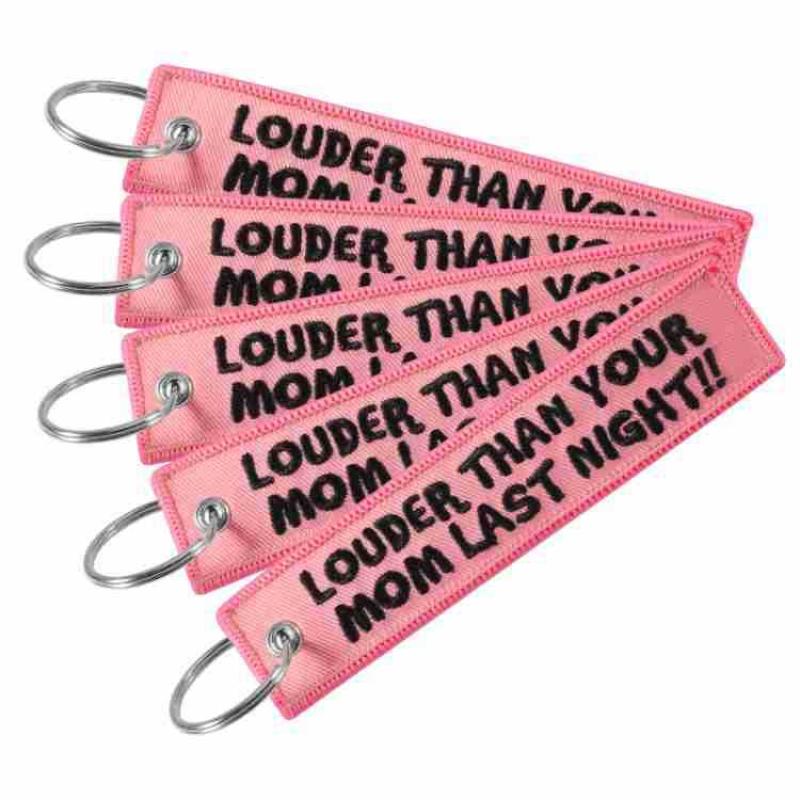LOUDER THAN YOUR MOM Quotes Ke – обзор и цена Embroidery Quote