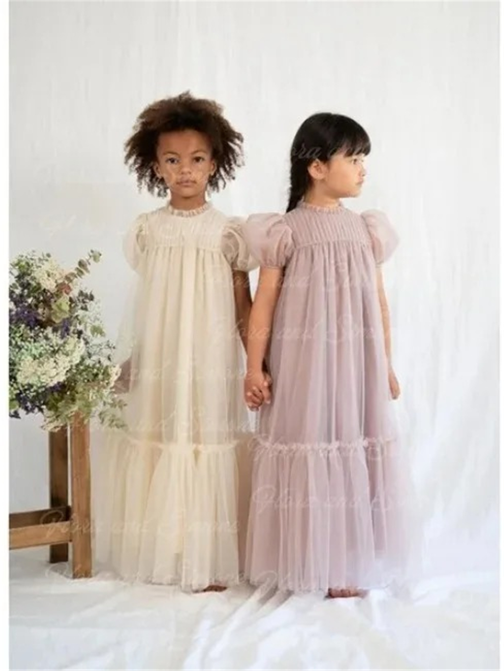 Lovely Flower Girl Dress Ivory – обзор и цена Embroidery Design Love