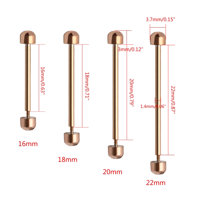 1 Pair Watch Strap Screw Pins  – обзор и цена Embroidery Bracelet