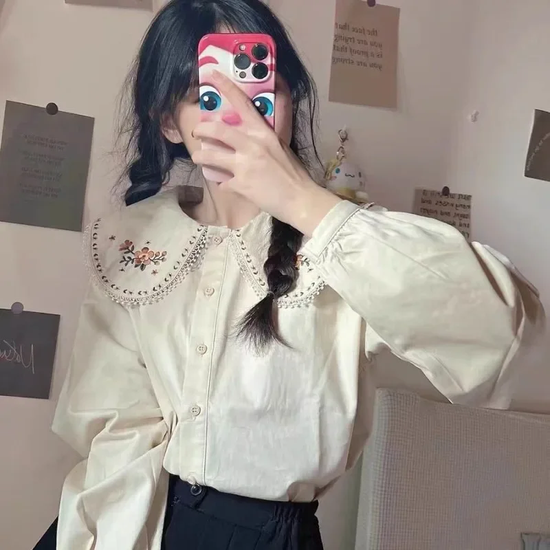 Shirts Women Japan Style Embro – обзор и цена Embroidery Design Love