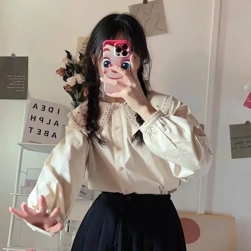 Shirts Women Japan Style Embro – обзор и цена Embroidery Design Love
