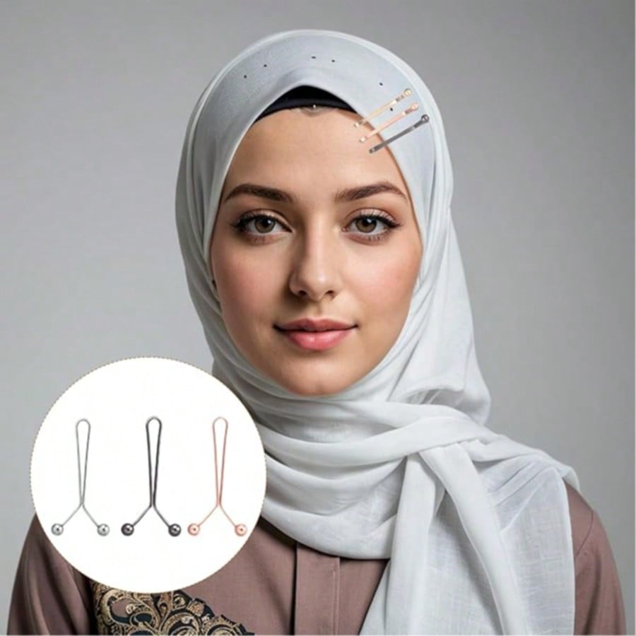12pcs Women's Scarf Clips Hija – обзор и цена Embroidery Eyebrow