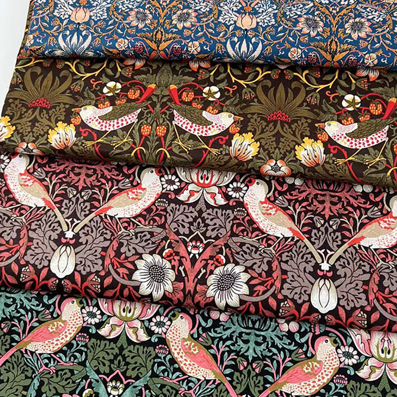 Strawberry Thief Birds William – обзор и цена Embroidery Pashmina