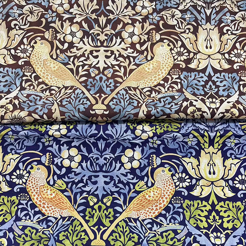 Strawberry Thief Birds William – обзор и цена Embroidery Pashmina