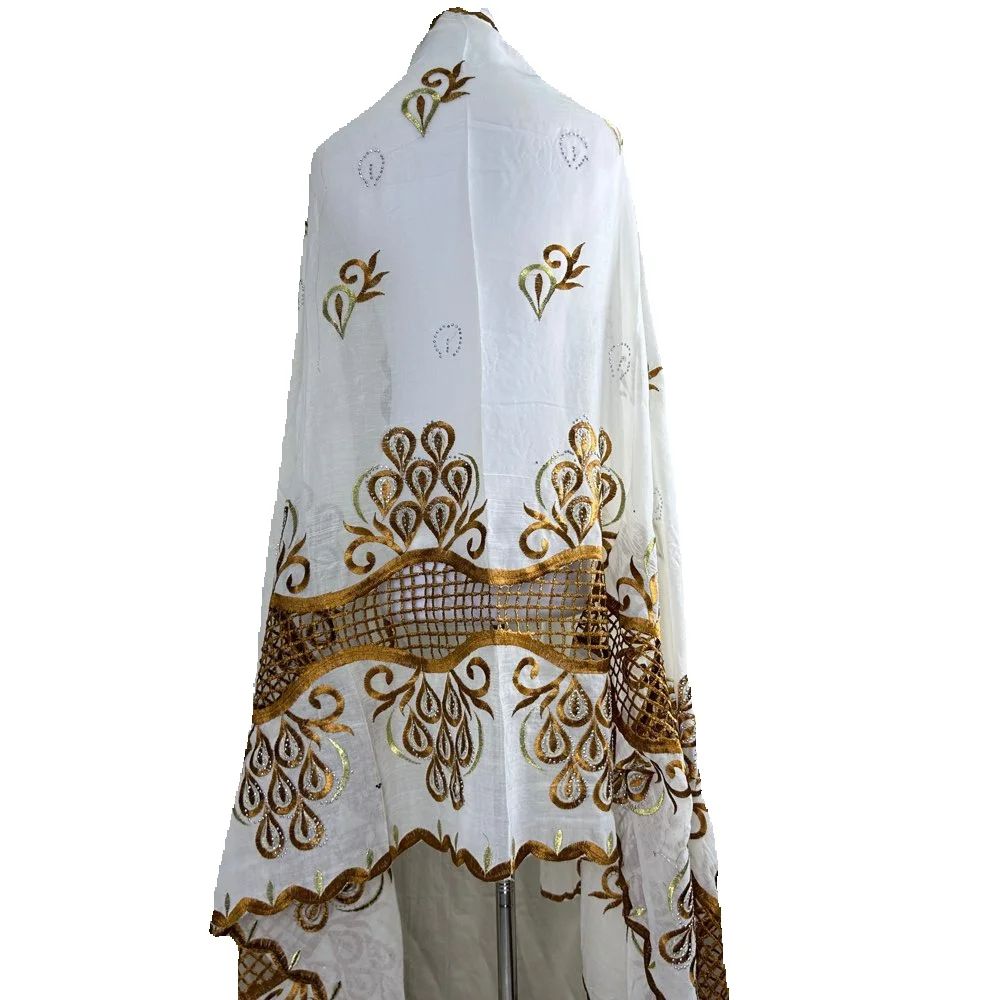 2026 African Muslim Scarf Turb – обзор и цена Embroidery Pashmina